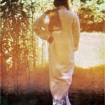 Osho with towel in his garden